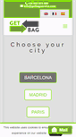 Mobile Screenshot of getbagservice.com