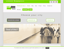 Tablet Screenshot of getbagservice.com